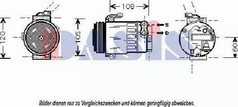 AKS Dasis 851042N - Compressore, Climatizzatore autozon.pro