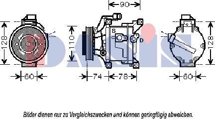 AKS Dasis 851002N - Compressore, Climatizzatore autozon.pro