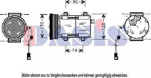 AKS Dasis 851023N - Compressore, Climatizzatore autozon.pro