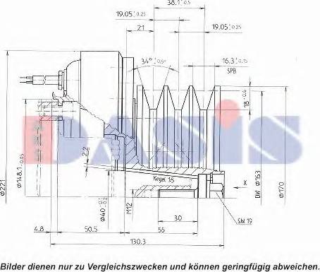 AKS Dasis 851141N - Innesto elettromagnetico, Compressore clima autozon.pro