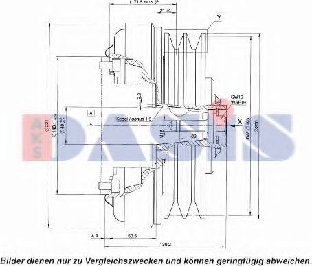 AKS Dasis 851119N - Innesto elettromagnetico, Compressore clima autozon.pro