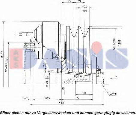 AKS Dasis 851134N - Innesto elettromagnetico, Compressore clima autozon.pro