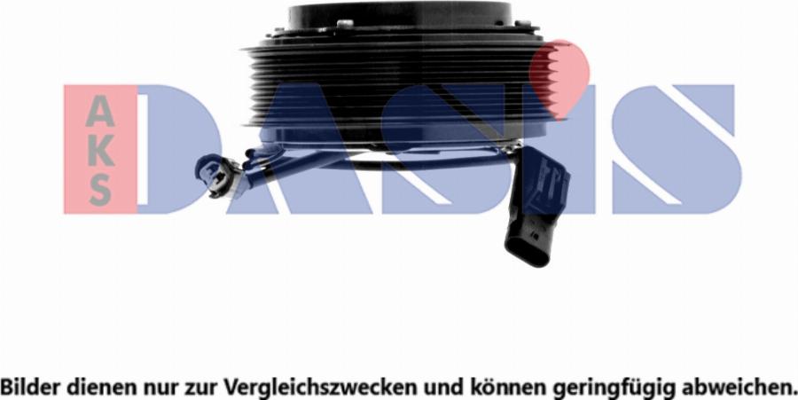 AKS Dasis 851173N - Innesto elettromagnetico, Compressore clima autozon.pro