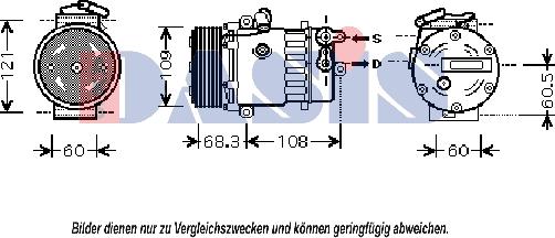 AKS Dasis 851861N - Compressore, Climatizzatore autozon.pro