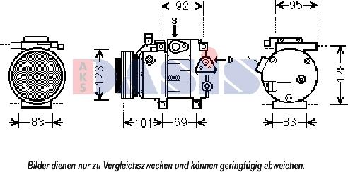 AKS Dasis 851839N - Compressore, Climatizzatore autozon.pro