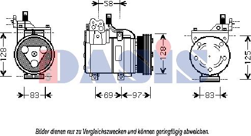 AKS Dasis 851391N - Compressore, Climatizzatore autozon.pro