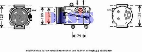 AKS Dasis 853140N - Compressore, Climatizzatore autozon.pro