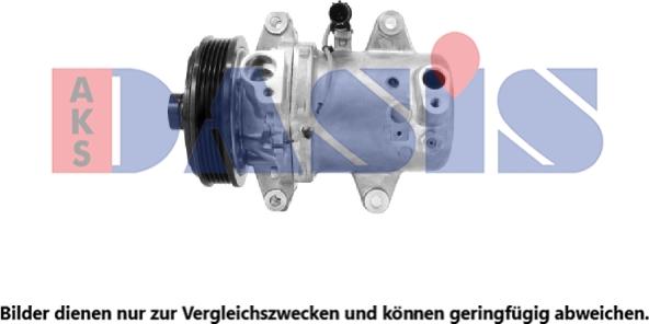 AKS Dasis 853143N - Compressore, Climatizzatore autozon.pro