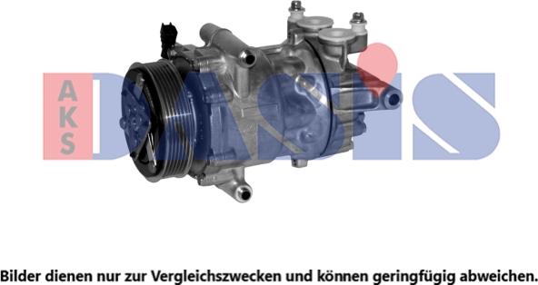 AKS Dasis 853129N - Compressore, Climatizzatore autozon.pro