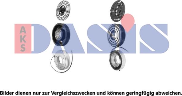 AKS Dasis 852972N - Innesto elettromagnetico, Compressore clima autozon.pro