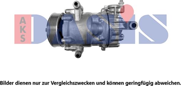 AKS Dasis 852457N - Compressore, Climatizzatore autozon.pro