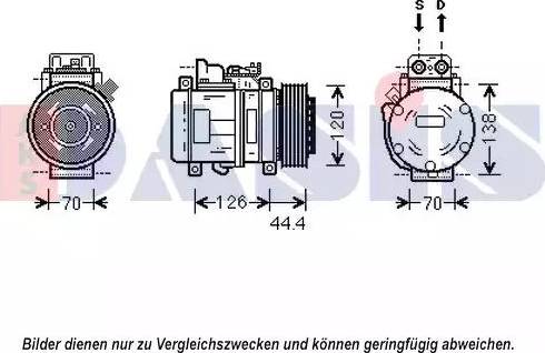 AKS Dasis 852583N - Compressore, Climatizzatore autozon.pro