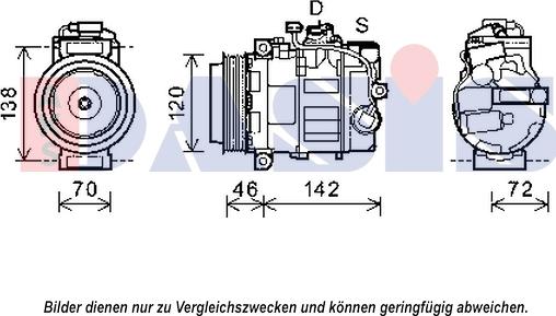 AKS Dasis 852604N - Compressore, Climatizzatore autozon.pro