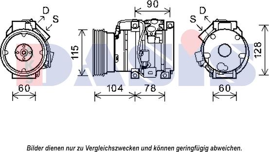 AKS Dasis 852636N - Compressore, Climatizzatore autozon.pro