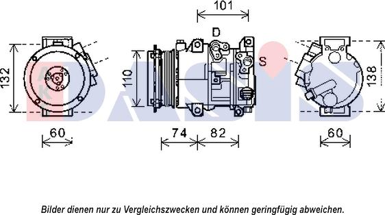 AKS Dasis 852629N - Compressore, Climatizzatore autozon.pro