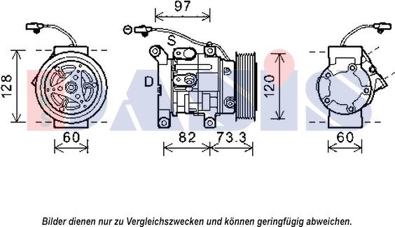 AKS Dasis 852627N - Compressore, Climatizzatore autozon.pro