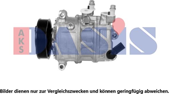 AKS Dasis 852884N - Compressore, Climatizzatore autozon.pro