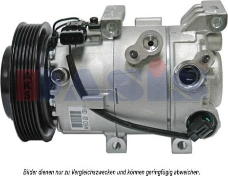 AKS Dasis 852766N - Compressore, Climatizzatore autozon.pro