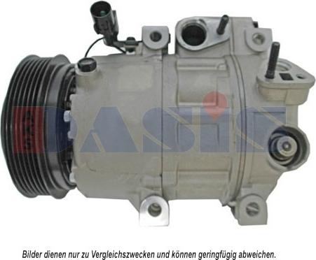 AKS Dasis 852763N - Compressore, Climatizzatore autozon.pro