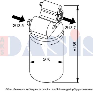 AKS Dasis 800656N - Essiccatore, Climatizzatore autozon.pro