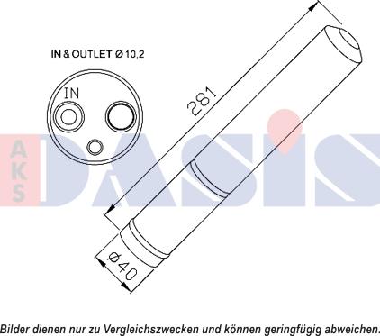 AKS Dasis 800632N - Essiccatore, Climatizzatore autozon.pro