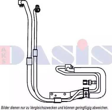 AKS Dasis 885849N - Condotto alta pressione, Climatizzatore autozon.pro