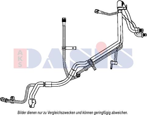 AKS Dasis 885881N - Condotto d. bassa / alta pressione, Climatizzatore autozon.pro