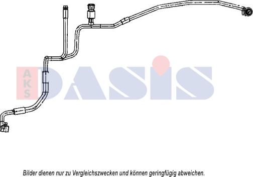 AKS Dasis 885820N - Condotto alta pressione, Climatizzatore autozon.pro