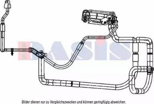 AKS Dasis 885875N - Condotto d. bassa / alta pressione, Climatizzatore autozon.pro