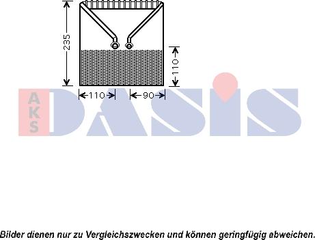 AKS Dasis 820106N - Evaporatore, Climatizzatore autozon.pro