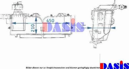 AKS Dasis 820174N - Evaporatore, Climatizzatore autozon.pro