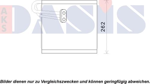 AKS Dasis 820399N - Evaporatore, Climatizzatore autozon.pro