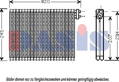 AKS Dasis 820303N - Evaporatore, Climatizzatore autozon.pro