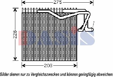 AKS Dasis 820318N - Evaporatore, Climatizzatore autozon.pro