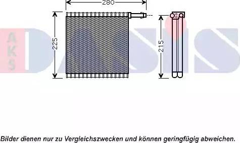 AKS Dasis 820335N - Evaporatore, Climatizzatore autozon.pro