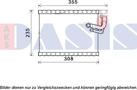 AKS Dasis 820333N - Evaporatore, Climatizzatore autozon.pro