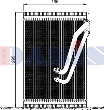 AKS Dasis 820376N - Evaporatore, Climatizzatore autozon.pro