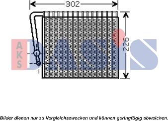 AKS Dasis 820279N - Evaporatore, Climatizzatore autozon.pro