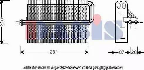 AKS Dasis 820277N - Evaporatore, Climatizzatore autozon.pro