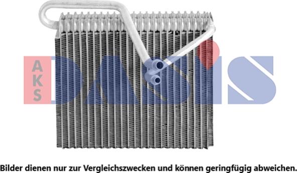 AKS Dasis 821160N - Evaporatore, Climatizzatore autozon.pro