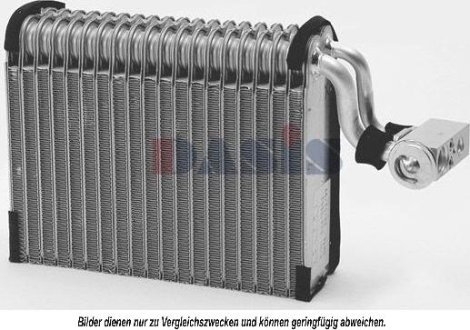 AKS Dasis 821220N - Evaporatore, Climatizzatore autozon.pro