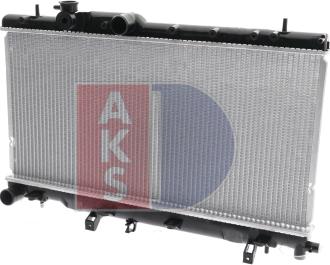 AKS Dasis 350005N - Radiatore, Raffreddamento motore autozon.pro