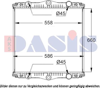 AKS Dasis 290013S - Radiatore, Raffreddamento motore autozon.pro