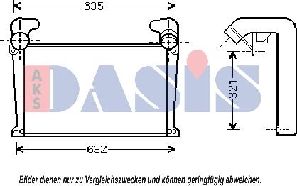 AKS Dasis 267019N - Intercooler autozon.pro