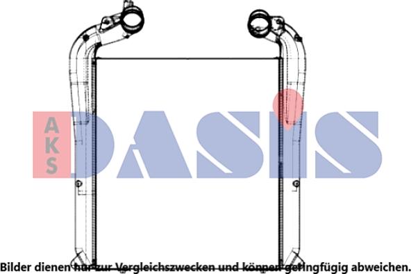 AKS Dasis 267034N - Intercooler autozon.pro