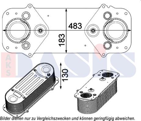 AKS Dasis 267028N - Intercooler autozon.pro