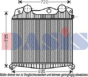 AKS Dasis 267330N - Intercooler autozon.pro