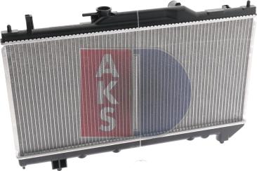 AKS Dasis 211960N - Radiatore, Raffreddamento motore autozon.pro