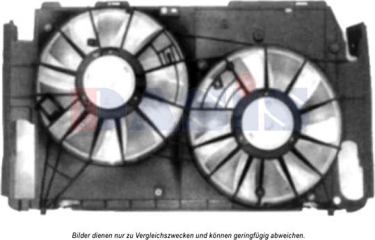 AKS Dasis 218081N - Ventola, Raffreddamento motore autozon.pro