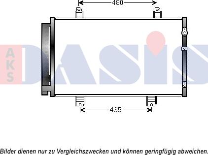 AKS Dasis 212094N - Condensatore, Climatizzatore autozon.pro